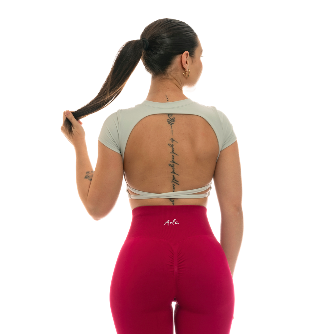 Backless Crop Top