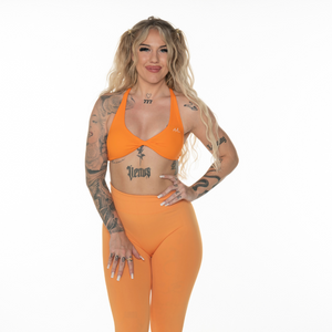 Twisted Sportsbra orange (new)
