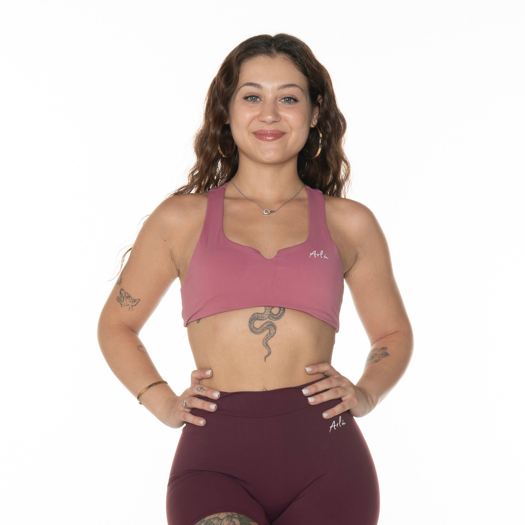 Boho Seamless Sportsbra bordeaux (new)